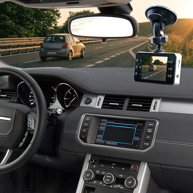 Armor All Universal 2.4" Dash Camera Screen, Motion Detection, 360 Degree Swivel, Micro-SD 4