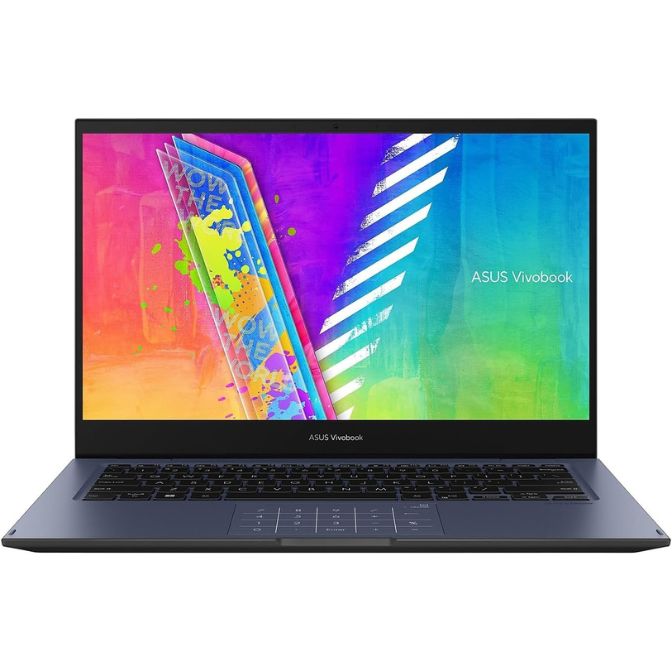 ASUS VivoBook Go 14 Flip Thin and Light 2 in 1 Laptop