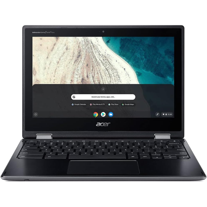 Acer 2 in 1 Chromebook - Spin 511 R752T C2YP 11.6'' Touchscreen Convertible HD 1366 x 768 Intel Celeron N4020 Dual core (2 Core) 1.10 GHz 4 GB RAM 32 Flash