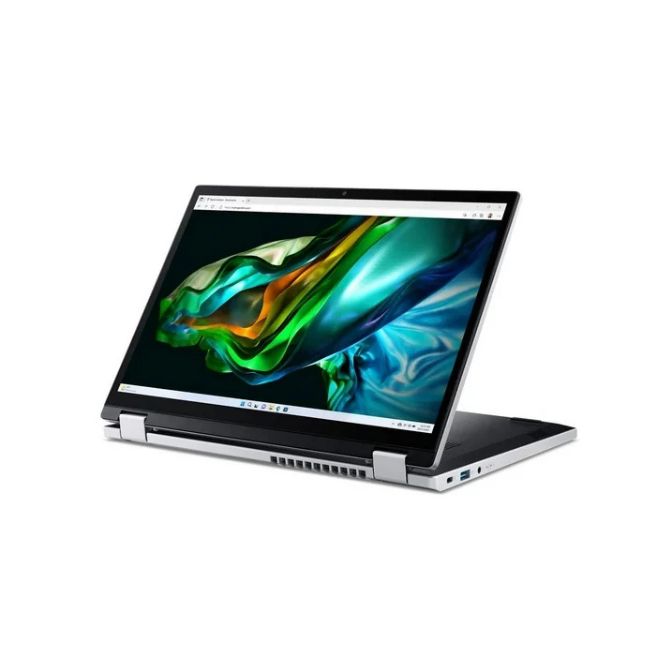 Acer Aspire 3 Spin 14-inch WUXGA IPS Touch 2-in-1, Intel Core i3-N305, Pure Silver 1