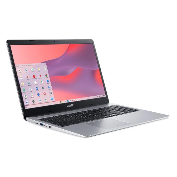 Acer Chromebook 315 with Intel Celeron N4020, Silver 1