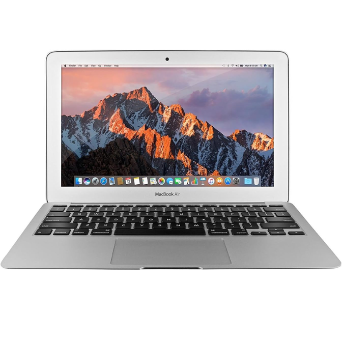 Apple MacBook Air 11.6-Inch Laptop (1.6 GHz Intel Core i5, 128 GB Hard Drive, Integrated Intel HD Graphics 6000, Mac OS X 10.10 Yosemite) (Renewed)