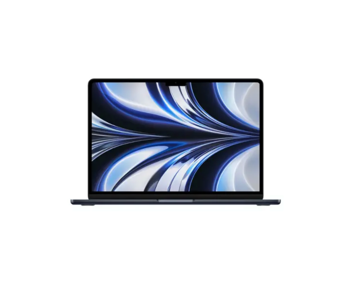 Apple MacBook Air 136-inch laptop with M2 chip, 8GB memory, and 256GB SSD, midnight