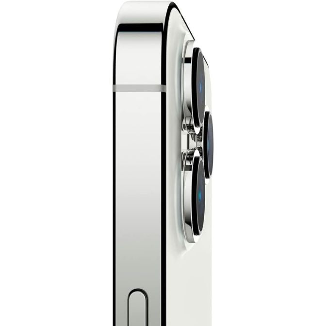 Apple iPhone 13 Pro Max with 128GB storage in silver, factory unlocked 2