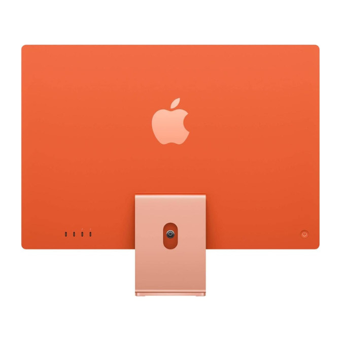 2021 Apple iMac with Apple M1 Chip with 8-core CPU (24-inch, 16GB RAM, 1TB SSD Storage)- Orange (Refurbished)