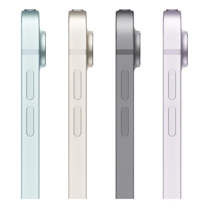 Apple iPad Air 11-inch (M2): Built for Apple Intelligence, Liquid Retina Display, 128GB, 12MP Front/Back Camera, Wi-Fi 6E + 5G Cellular, Touch ID, All-Day Battery Life — Starlight 3