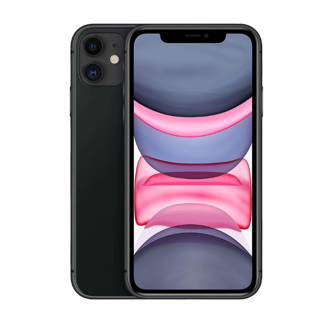 Apple iPhone 11, 256GB, Black - Fully Unlocked (Renewed) 2
