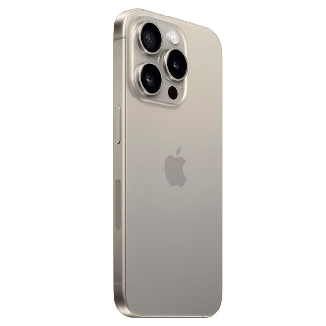 Apple iPhone 15 Pro Max, 256GB, Natural Titanium - Unlocked (Renewed) 1