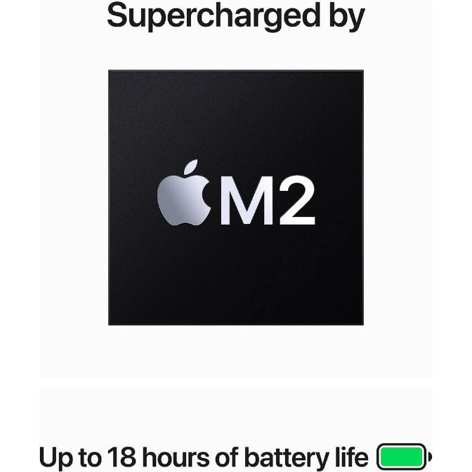 2023 Apple 15-Inch MacBook Air Laptop: Apple M2 Chip with 8-core CPU and 10-core GPU, 8GB RAM, 512GB SSD Storage - Midnight 1