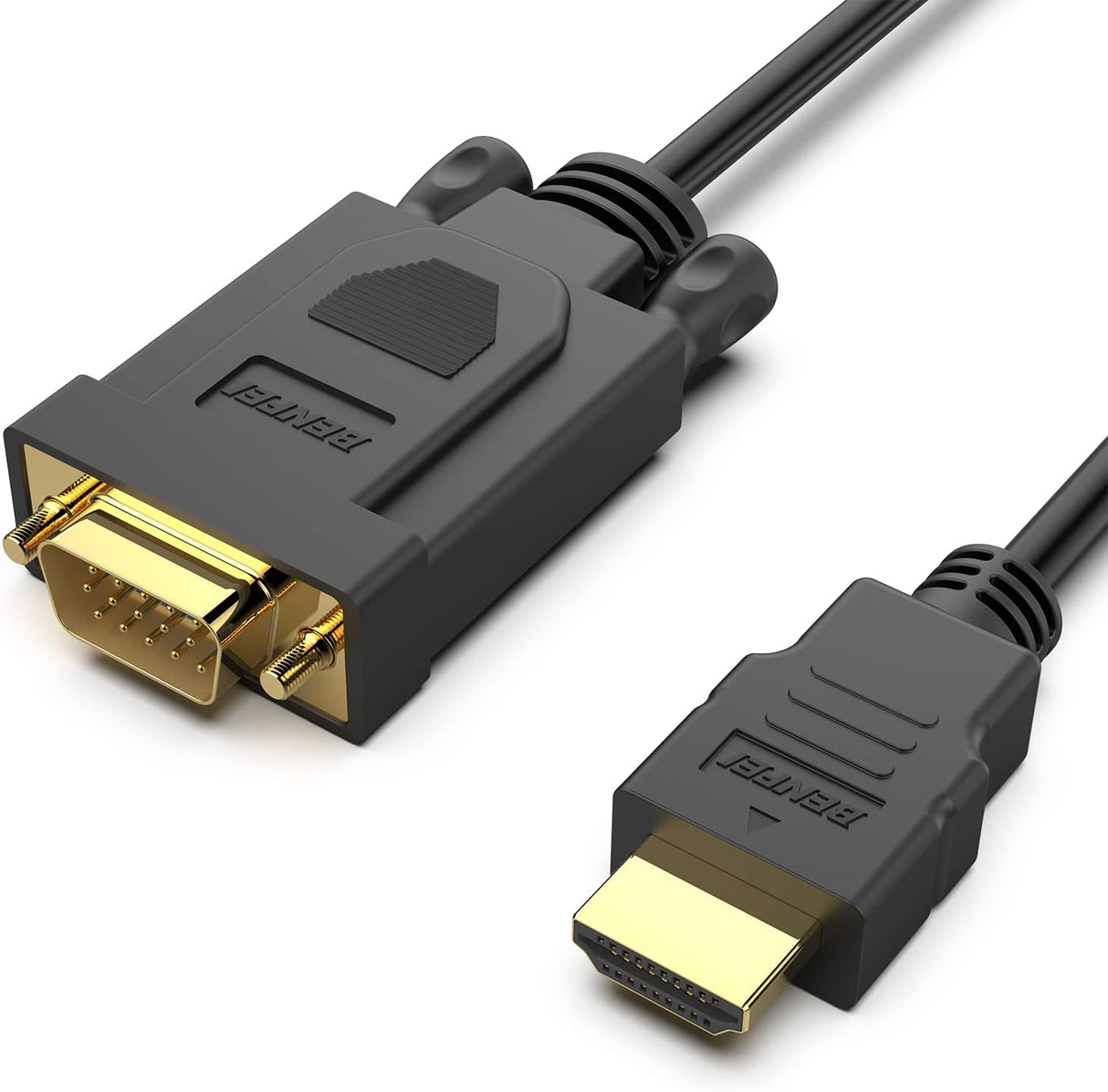 BENFEI HDMI to VGA 6 Feet Cable Male to Male