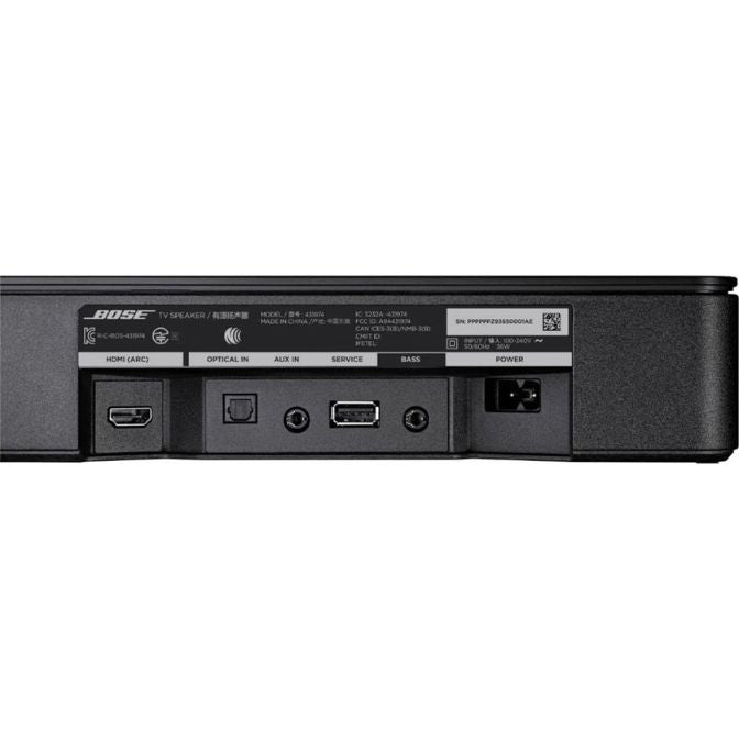 Bose TV Speaker Soundbar with Bluetooth and HDMI-ARC - Black, Includes Remote Control 1