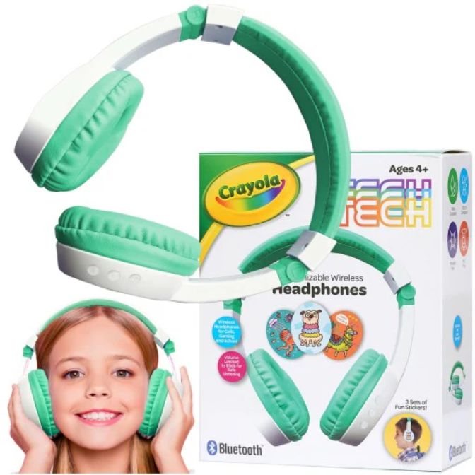 Crayola Customizable Bluetooth Headphones