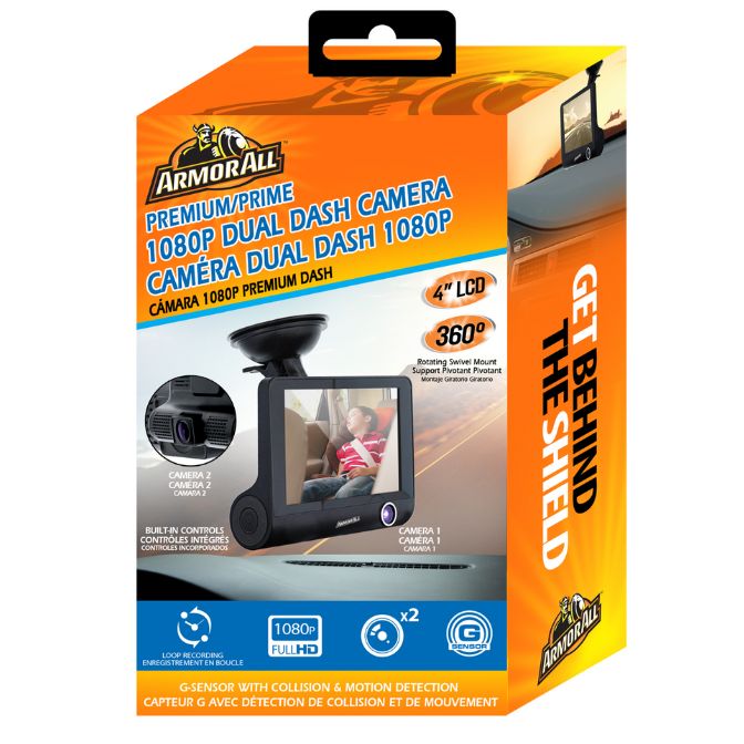 High Definition 1080p Dual Dashboard Camera 1