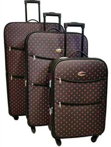 Bovano Soft Side Luggage 3 Piece set
