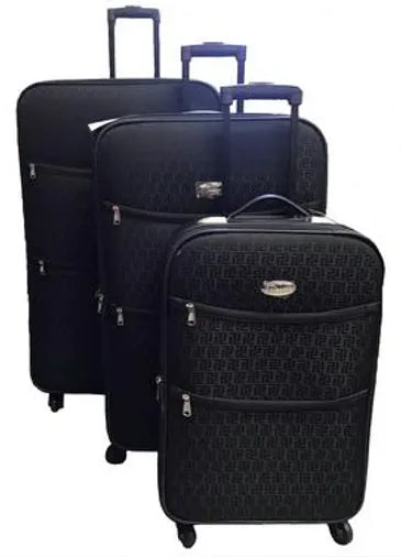 Bovano Soft Side Luggage 3 Piece set