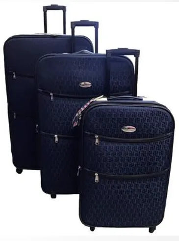 Bovano Soft Side Luggage 3 Piece set