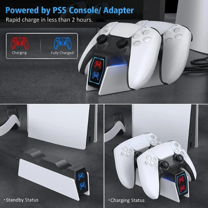 PS5 Controller Charger - OIVO PS5 Controller Charging Station