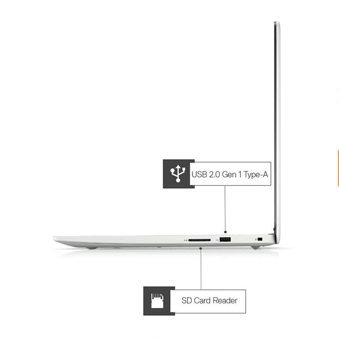 (Refurbished) Dell Inspiron 3501 11th Gen Intel i5-1135G7 15.6 inches FHD Display Laptop / 8GB / 1TB + 256GB SSD /NVIDIA MX330 2GB Graphics / Windows 10 + MSO / (Soft Mint, 1.83 kg) (Minor scratches on product) 5