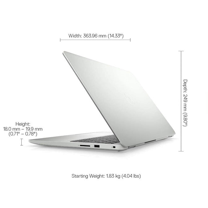 (Refurbished) Dell Inspiron 3501 11th Gen Intel i5-1135G7 15.6 inches FHD Display Laptop / 8GB / 1TB + 256GB SSD /NVIDIA MX330 2GB Graphics / Windows 10 + MSO / (Soft Mint, 1.83 kg) (Minor scratches on product) 6