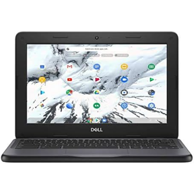 Dell Chromebook 11 3100 11.6" Chromebook - 1366 x 768 - Celeron N4020-4 GB RAM - 16 GB Flash Memory - Chrome OS - Intel HD Graphics - Bluetooth (Renewed)