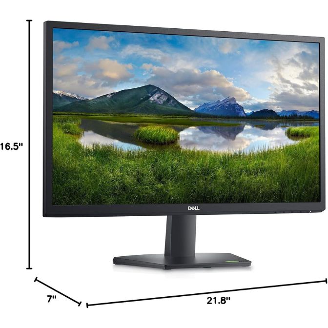 Dell SE2422HX Monitor 24-inch FHD 75Hz AMD FreeSync Black 2
