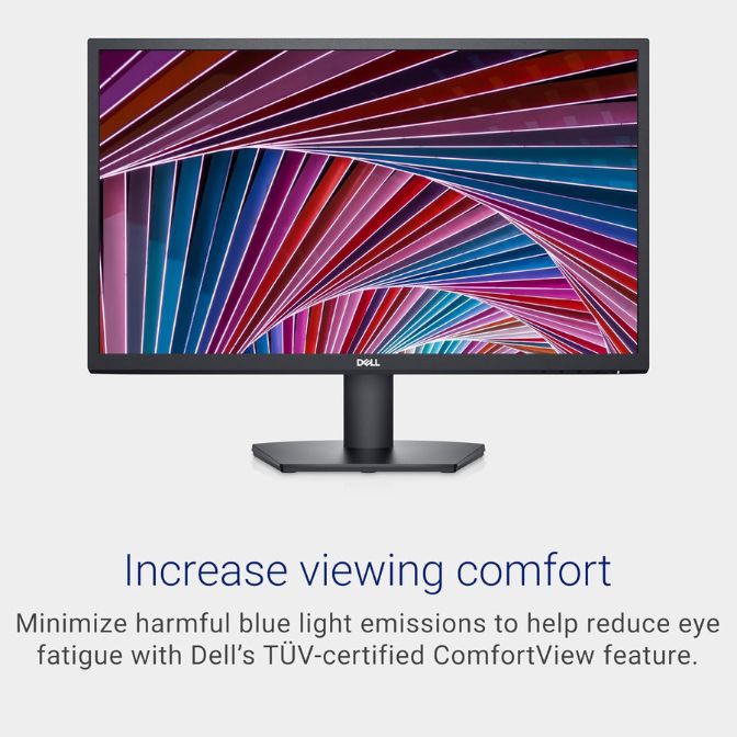 Dell SE2422HX Monitor 24-inch FHD 75Hz AMD FreeSync Black 6