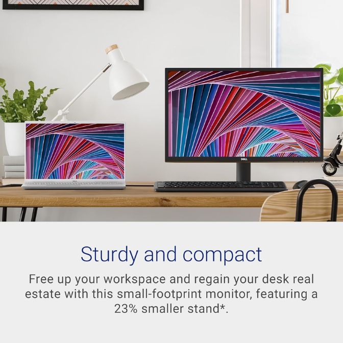 Dell SE2422HX Monitor 24-inch FHD 75Hz AMD FreeSync Black 9
