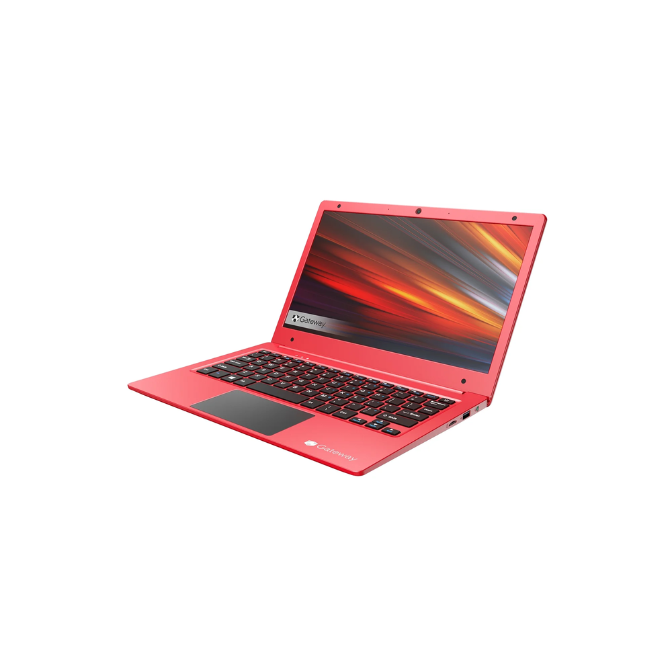 Gateway 11.6" Ultra Slim Notebook, HD, Intel Celeron, Dual Core, 64GB Storage, 4GB RAM, Mini HDMI, 1.0MP Webcam, Windows 10 S