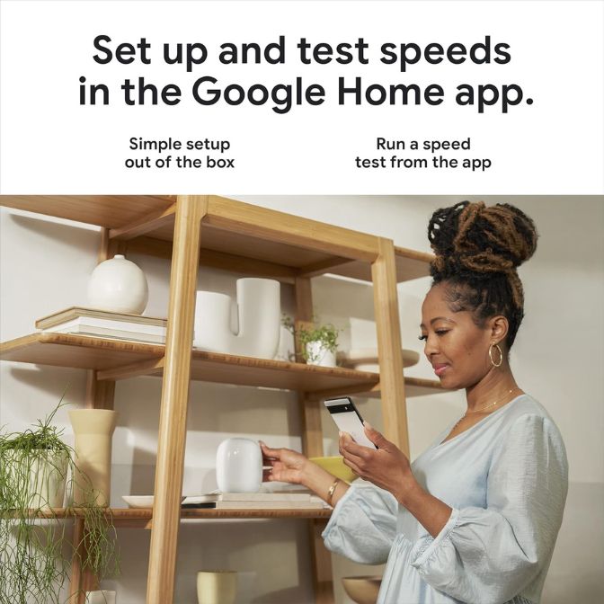 Google Nest WiFi Pro - Wi-Fi 6E - Reliable Home Wi-Fi System - Lemongrass 10