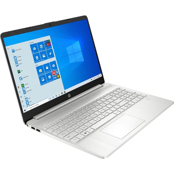 HP 15.6" Full HD (1920 x 1080) Laptop, Intel Core i5-1135G7, 8GB RAM, 256GB SSD, Windows 10 Home, Natural Silver 1