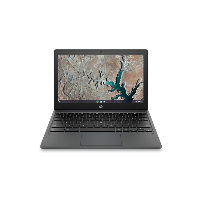 HP Chromebook 11-inch Laptop - MediaTek - MT8183 - 4 GB RAM - 32 GB eMMC Storage - 11.6-inch HD Display - with Chrome OS