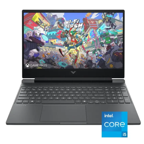 HP - Victus 15.6" 144Hz Full HD Gaming Laptop - Intel Core i5 - 8GB Memory - NVIDIA GeForce RTX 3050 - 512GB SSD - Mica Silver - With Wireless Mouse (Factory Renewed)