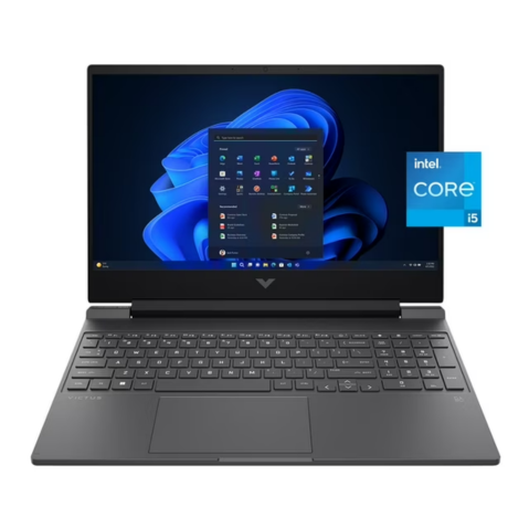 HP Victus 15.6 inch FHD 144Hz Gaming Laptop Intel Core i5-13420H NVIDIA GeForce RTX 4050 6GB - 16GB DDR4 512GB SSD Mica Silver (2024) (Factory Renewed)