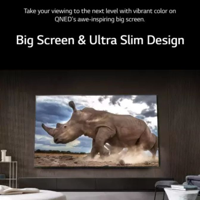 LG QNED-80 164 cm (65 inch) Ultra HD (4K) QNED Smart WebOS TV with Alpha7 AI Processor 4K Gen6, AI Picture Pro, ThinQ AI 4