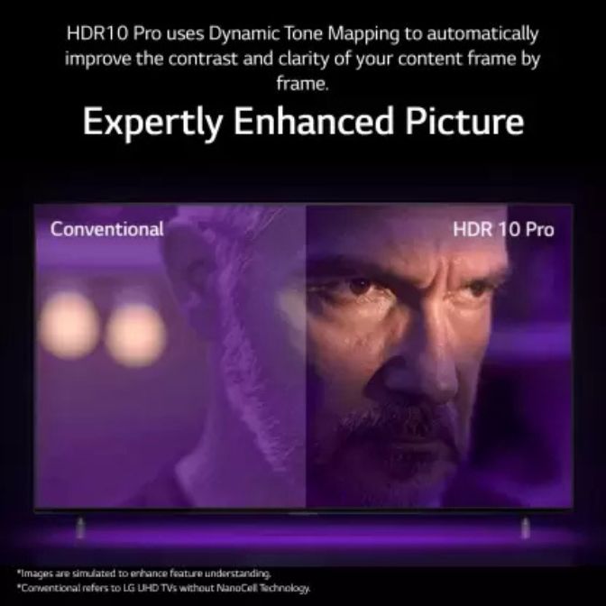 LG QNED-80 164 cm (65 inch) Ultra HD (4K) QNED Smart WebOS TV with Alpha7 AI Processor 4K Gen6, AI Picture Pro, ThinQ AI 5