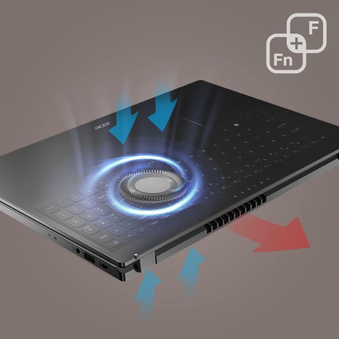 Acer Aspire 5 15 Slim Laptop with Intel Core i7-1355U, 512GB Gen 4 SSD 9