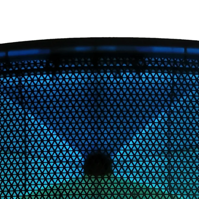 MEMOREX® Professional Portable Bluetooth® 15-In. True Wireless PA Speaker with Translucent Cabinet and LED Lights, MX-PS1501 2