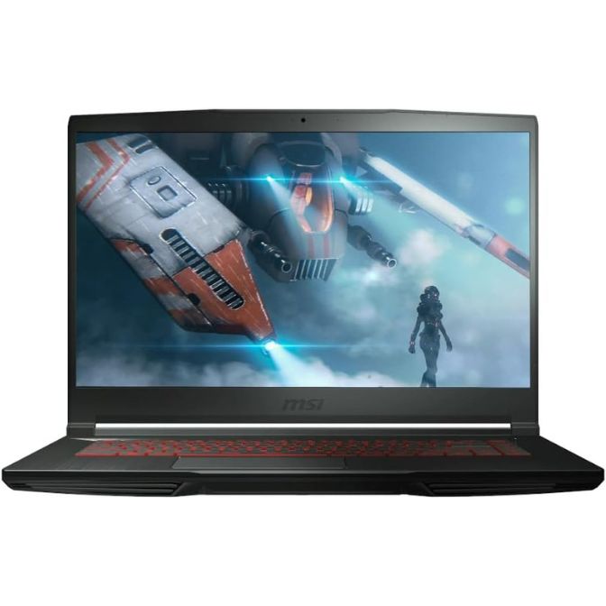 MSI GF63 Thin 15.6'' Gaming Laptop, Intel Core i5-11400H, NVIDIA GeForce RTX 3050, 11UC-1276US