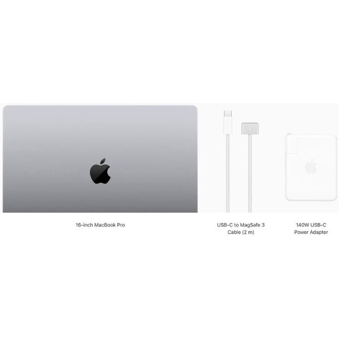 Apple 2021 MacBook Pro (16.2-inch, M1 Pro chip with 10‑core CPU and 16‑core GPU, 16GB RAM, 512GB SSD) - Space Gray 2