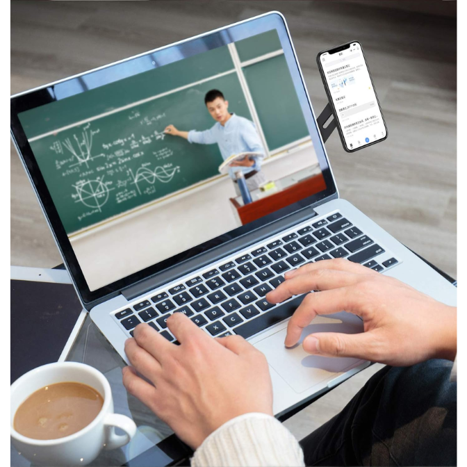 DK177 Magnetic Phone Holder, Laptop or Desktop Monitor Side Mount Phone Holder