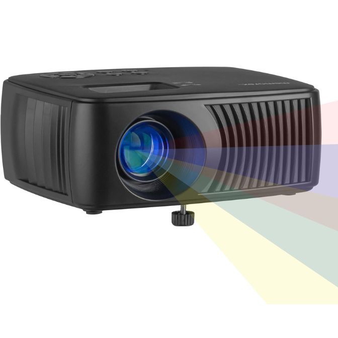 Memorex 720P Bluetooth Projector - Includes 100" Screen 7
