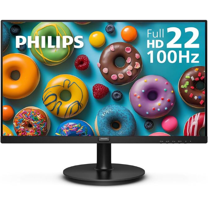 PHILIPS 22-Inch Class Thin Full HD Monitor 221V8LB