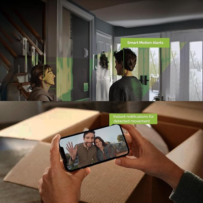 Remo+ Bell S Wi-Fi Video Doorbell Camera