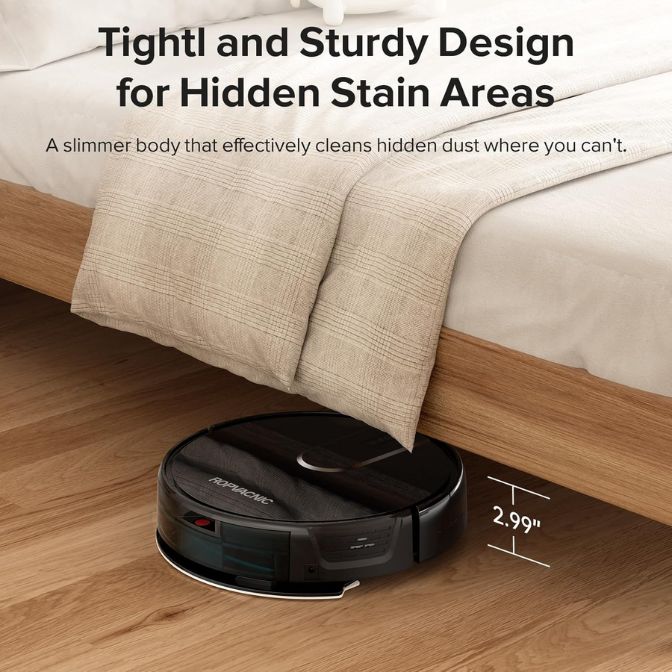 Robot Vacuum Cleaner Robot Vacuum and Mop Combo with 4000Pa Suction, Personalized Cleaning Adjustments, Self-Charging Robotic Vacuum Cleaner, Advanced Obstacle Avoidance 5