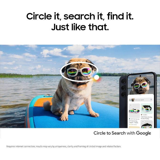 SAMSUNG Galaxy A35 5G A Series Cell Phone, 128GB Unlocked Android Smartphone, AMOLED Display, Advanced Triple Camera System, Expandable Storage, Rugged Design, US Version, 2024, Awesome Navy 1