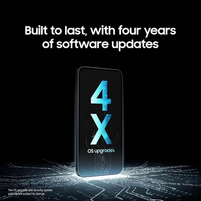 SAMSUNG Galaxy A35 5G A Series Cell Phone, 128GB Unlocked Android Smartphone, AMOLED Display, Advanced Triple Camera System, Expandable Storage, Rugged Design, US Version, 2024, Awesome Navy 2