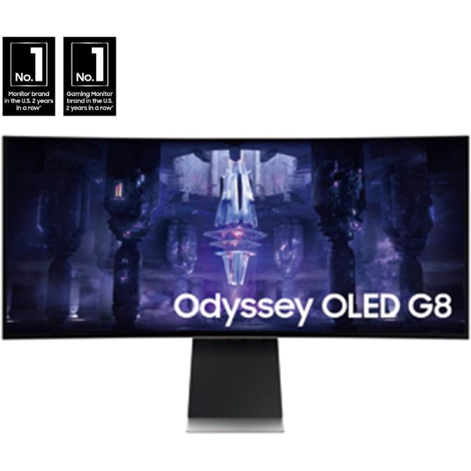 SAMSUNG 34-Inch Odyssey G85SB QD-OLED Gaming Monitor LS34BG850SNXZA 2023 1