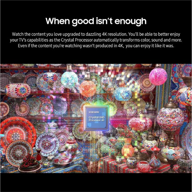 SAMSUNG 55-Inch Class Crystal UHD CU7000 Series Smart TV (UN55CU7000 2023 Model) 5