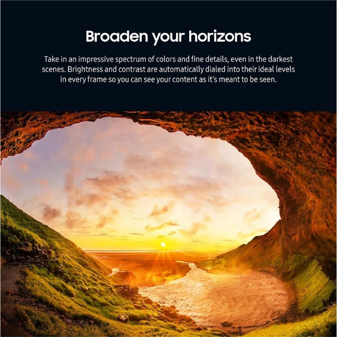 SAMSUNG 55-Inch Class Crystal UHD CU7000 Series Smart TV (UN55CU7000 2023 Model) 6