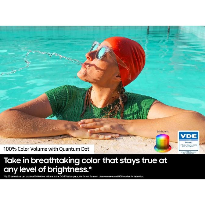 SAMSUNG 75-Inch Class QLED 4K Q60D Series Quantum HDR Smart TV (QN75Q60D, 2024 Model) 7